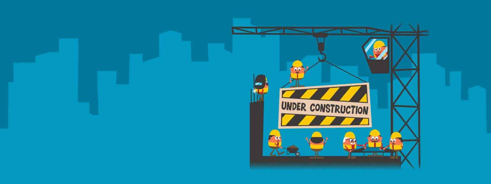 the website is Under Construction
